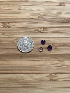 Extra Small Round Amethyst