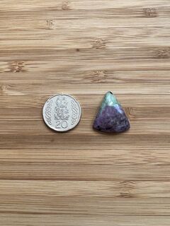 Rose cut Ruby Zoisite