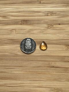 Rose cut Citrine
