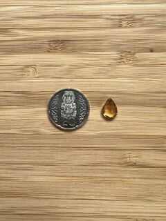 Faceted Citrine
